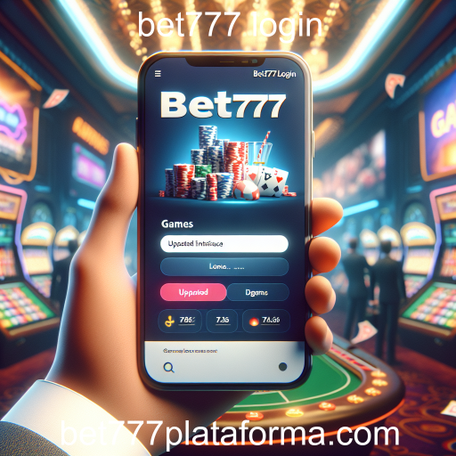 Bet777 Login: Inovações Imperdíveis para Jogadores em 2023